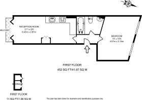 Floorplan area for info only, not for £/sq. ft valuation