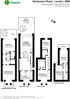Floorplan area for info only, not for £/sq. ft valuation