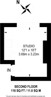 Floorplan area for info only, not for Â£/sq. ft valuation