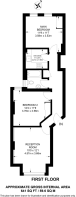 Floorplan area for info only, not for £/sq. ft valuation