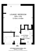 Floorplan area for info only, not for £/sq. ft valuation