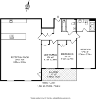 Floorplan area for info only, not for Â£/sq. ft valuation