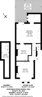 Floorplan area for info only, not for £/sq. ft valuation