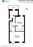 Floorplan area for info only, not for £/sq. ft valuation
