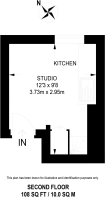Floorplan area for info only, not for £/sq. ft valuation