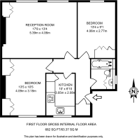 Floorplan area for info only, not for Â£/sq. ft valuation