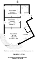 Floorplan area for info only, not for £/sq. ft valuation