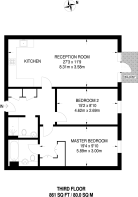 Floorplan area for info only, not for Â£/sq. ft valuation