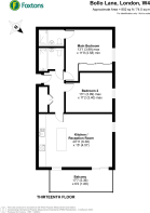 Floorplan area for info only, not for Â£/sq. ft valuation