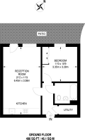 Floorplan area for info only, not for £/sq. ft valuation