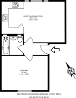 Floorplan area for info only, not for Â£/sq. ft valuation