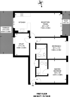 Floorplan area for info only, not for Â£/sq. ft valuation