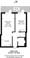 Floorplan area for info only, not for Â£/sq. ft valuation