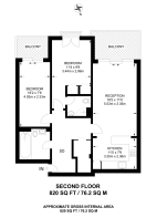 Floorplan area for info only, not for £/sq. ft valuation