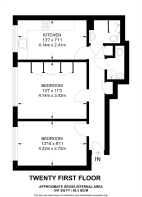 Floorplan area for info only, not for £/sq. ft valuation