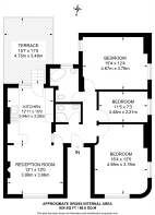 Floorplan area for info only, not for £/sq. ft valuation