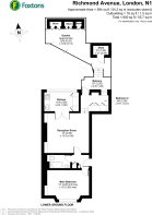 Floorplan area for info only, not for £/sq. ft valuation