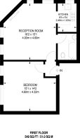 Floorplan area for info only, not for Â£/sq. ft valuation