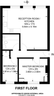 Floorplan area for info only, not for £/sq. ft valuation