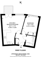 Floorplan area for info only, not for £/sq. ft valuation