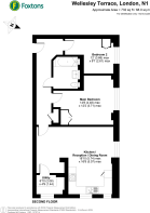 Floorplan area for info only, not for £/sq. ft valuation