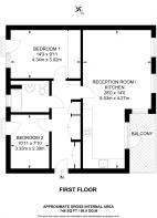 Floorplan area for info only, not for £/sq. ft valuation