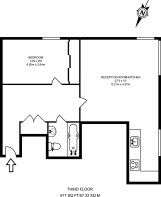 Floorplan area for info only, not for £/sq. ft valuation