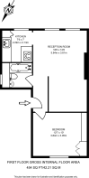 Floorplan area for info only, not for £/sq. ft valuation