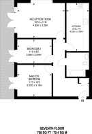 Floorplan area for info only, not for £/sq. ft valuation