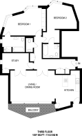 Floorplan area for info only, not for Â£/sq. ft valuation