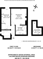 Floorplan area for info only, not for Â£/sq. ft valuation