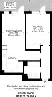 Floorplan area for info only, not for Â£/sq. ft valuation