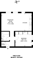 Floorplan area for info only, not for Â£/sq. ft valuation