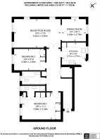 Floorplan area for info only, not for £/sq. ft valuation