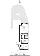 Floorplan area for info only, not for £/sq. ft valuation