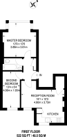 Floorplan area for info only, not for £/sq. ft valuation