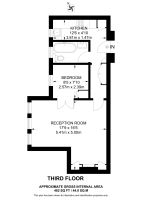 Floorplan area for info only, not for £/sq. ft valuation