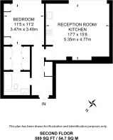 Floorplan area for info only, not for Â£/sq. ft valuation