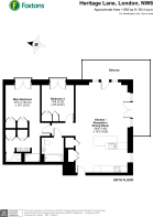 Floorplan area for info only, not for Â£/sq. ft valuation