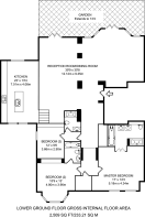 Floorplan area for info only, not for £/sq. ft valuation