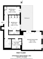 Floorplan area for info only, not for £/sq. ft valuation