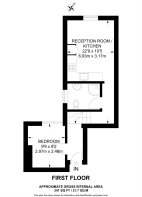 Floorplan area for info only, not for £/sq. ft valuation