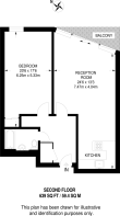 Floorplan area for info only, not for £/sq. ft valuation