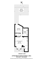 Floorplan area for info only, not for £/sq. ft valuation