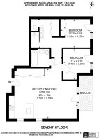 Floorplan area for info only, not for £/sq. ft valuation