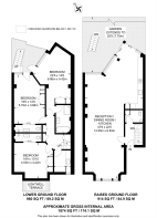Floorplan area for info only, not for £/sq. ft valuation
