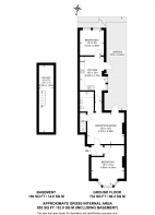 Floorplan area for info only, not for £/sq. ft valuation