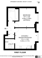Floorplan area for info only, not for £/sq. ft valuation