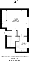 Floorplan area for info only, not for Â£/sq. ft valuation