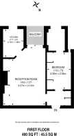 Floorplan area for info only, not for Â£/sq. ft valuation